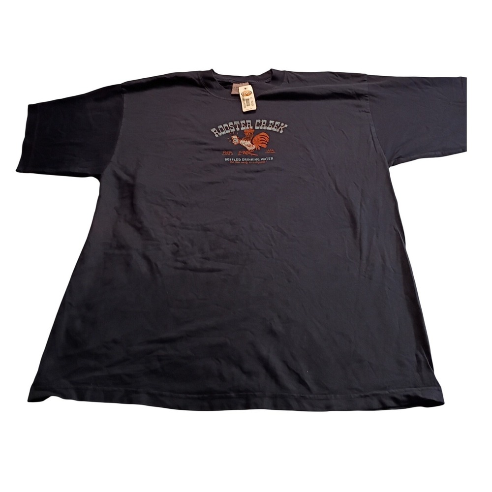 Fossil Men's Rooster Creek Graphic T-Shirt Navy Blue Classic 54 XL New NWT